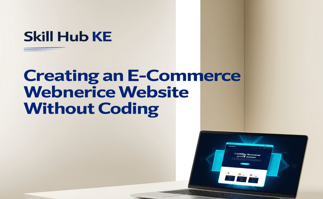 Building an E-commerce website Fully without Coding